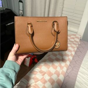 Michael Kors Brown Satchel Bag
